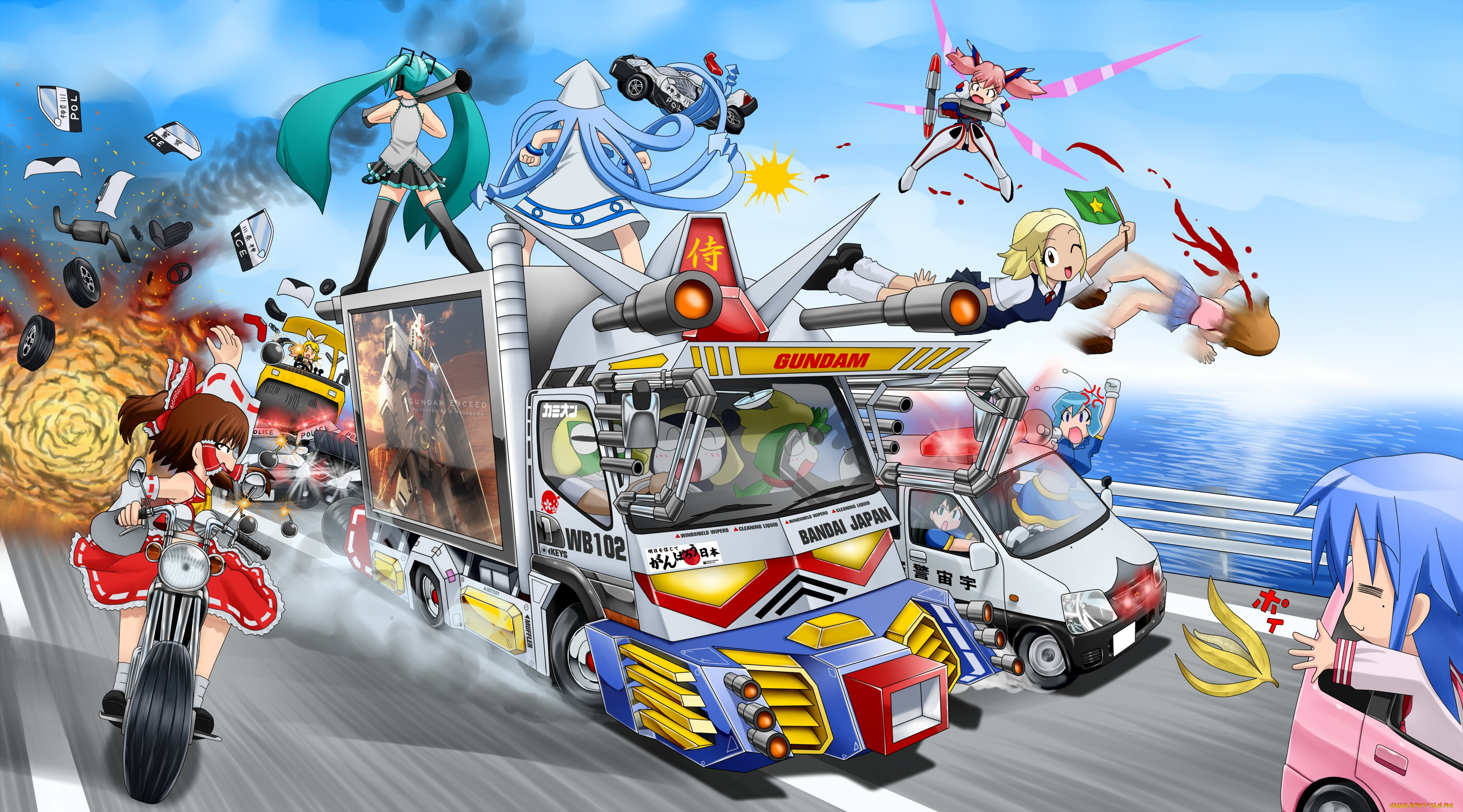 Аниме про японские гонки